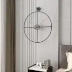 INSTA 3d Metal Wall Clock