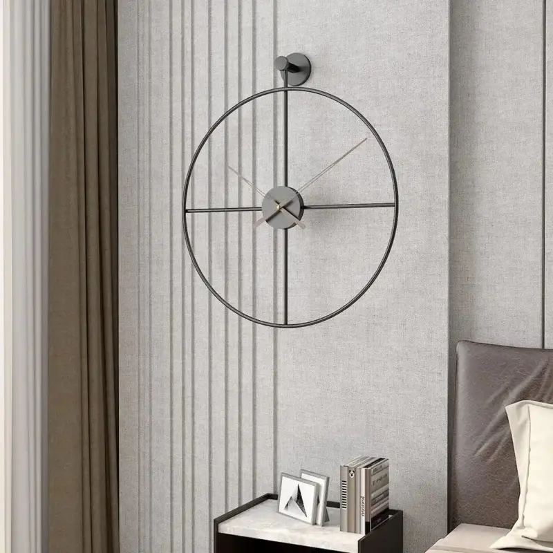 INSTA 3d Metal Wall Clock