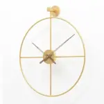 INSTA 3d Metal Wall Clock