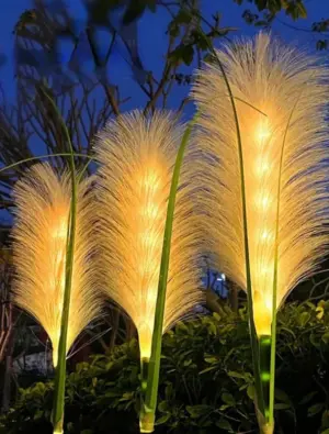 Sun-rattan garden lighting outdoor decorative