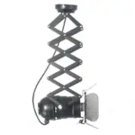 Industrial bar creative studio retro tripod black floor lamp