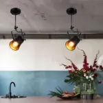 Industrial retail pendant hanging light