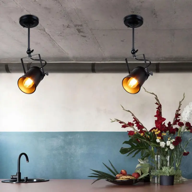 Industrial retail pendant hanging light