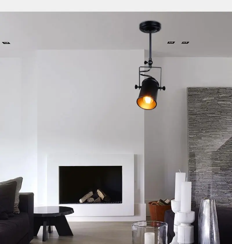 Industrial retail pendant hanging light