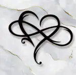 infinity-heart-wall-decor Infinity heart wall decor