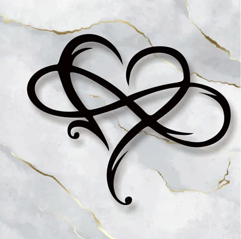 infinity-heart-wall-decor Infinity heart wall decor