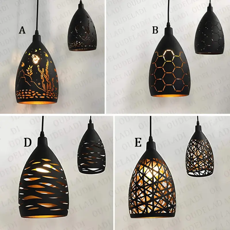 Ironglanz deckenlampe industrial schwarz weiss modern wohnzimmer beleuchtung xlumina