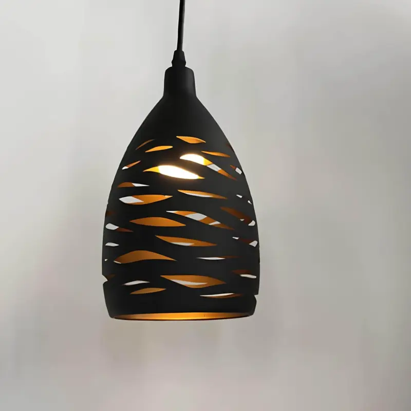 Ironglanz deckenlampe industrial schwarz weiss modern wohnzimmer beleuchtung xlumina