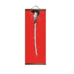 Japanese ukiyoe poster and prints home decoration hanging wood scroll
