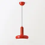 Jardioui 1 lampe 34 90 pcs rouge lampe led suspendue scandinave macaron elegance