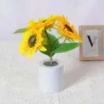 Jardioui b veilleuse tournesol esthetique lumineuse