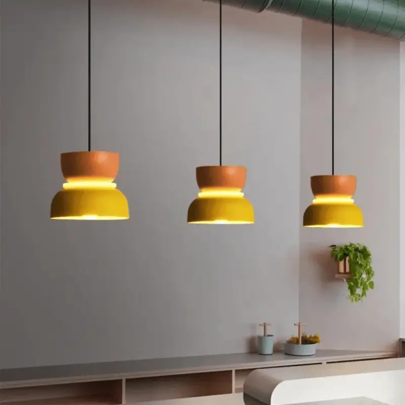 Jardioui suspension luminaire led coloree petit format