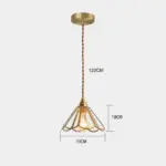 JfcBVintage Kleurrijk Glas Luxe Hanger Licht Restaurant Bar Decoratie Ophanging Luminair Plafond Hangende Lamp Koffie Kroonluchter