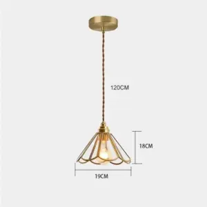 VitraGlow™ – Elegant Stained Glass Hanging Lamp