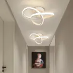 Jfr4Huishoudelijke Led Kroonluchter Drie Kleuren Lamp Moderne Stijl Plafondlamp Slaapkamer Licht Oppervlak Installatie Ac 220V Eetkamer c1008e0a 7b71 48e1 b185 2726e3e97bec