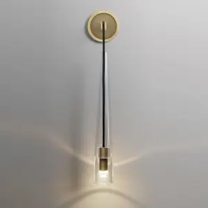 Homeko Black Golden Hanging Suspended Wall Light