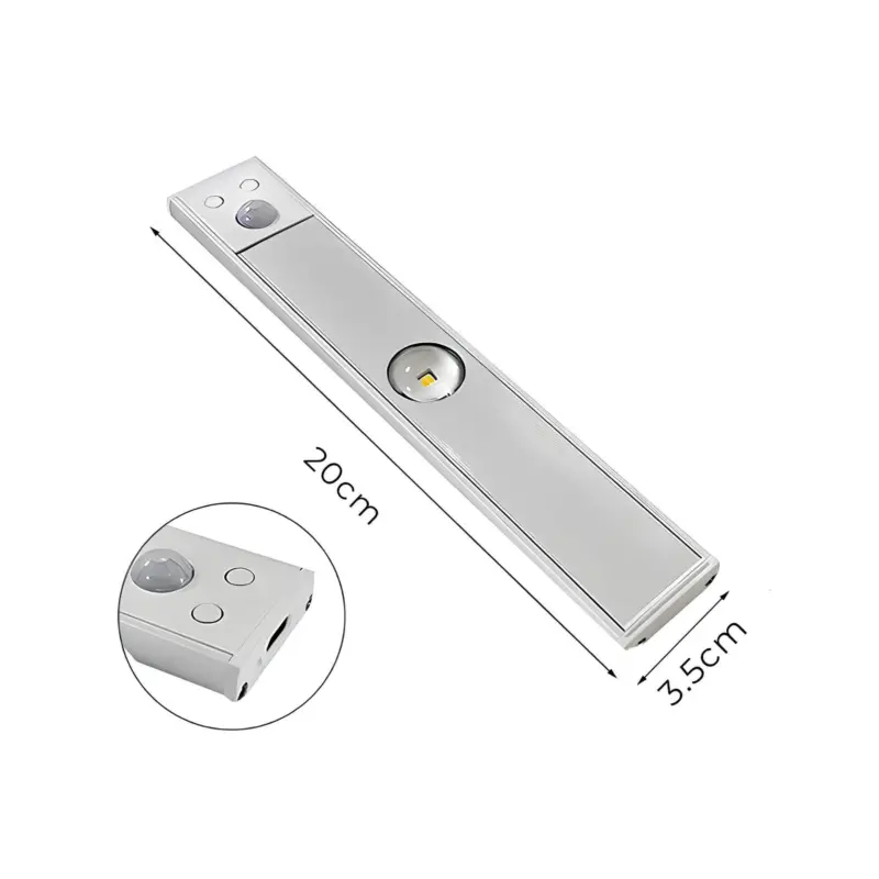 Kabellose led leuchte mit bewegungssensor wohnbeleuchtung garage treppenhaus xlumina