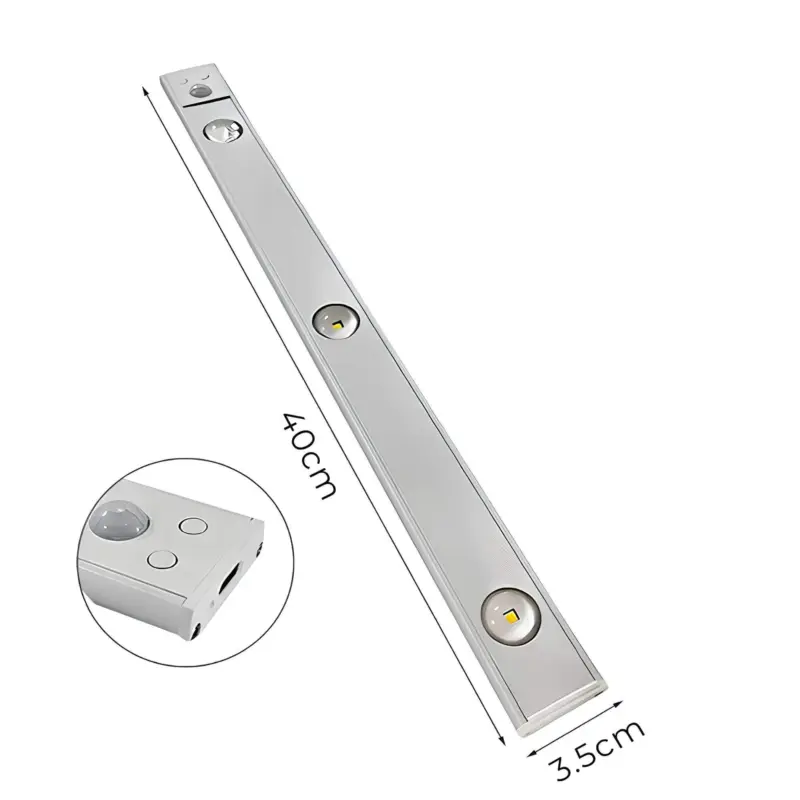 Kabellose led leuchte mit bewegungssensor wohnbeleuchtung garage treppenhaus xlumina