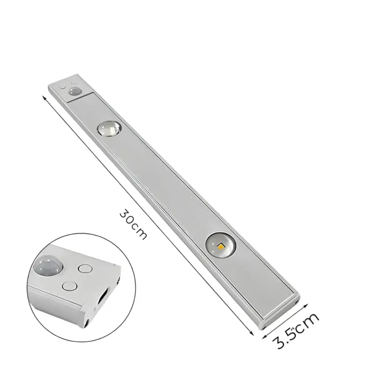 Kabellose led leuchte mit bewegungssensor wohnbeleuchtung garage treppenhaus xlumina