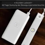 Kabellose led leuchte mit bewegungssensor wohnbeleuchtung garage treppenhaus xlumina