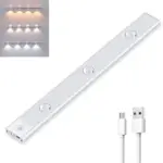 Kabellose led leuchte mit bewegungssensor wohnbeleuchtung garage treppenhaus xlumina