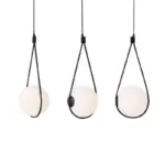 Keeper glass ball droop hanging lights