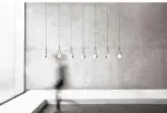 Keeper glass ball droop hanging lights