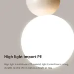 KkFVNordic Led Hanglamp Hanglamp Voor Plafond Slaapkamer Bed Woonkamer Dagelijks Minimalistisch Interieur Armatuur