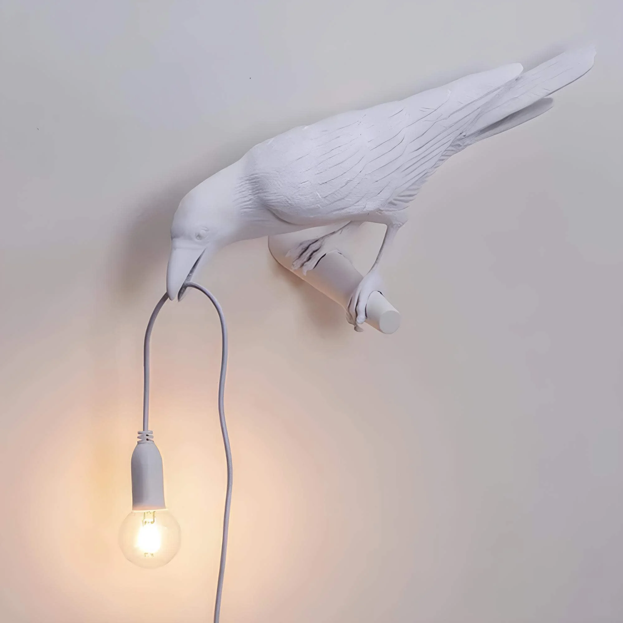 Kreative Kraehe Led Wandlampe Dekorative Leuchte Mit Stil Xlumina 2