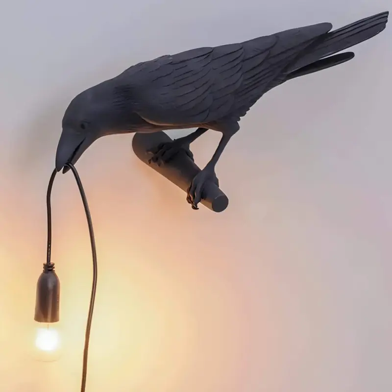 Kreative kraehe led wandlampe dekorative leuchte mit stil xlumina
