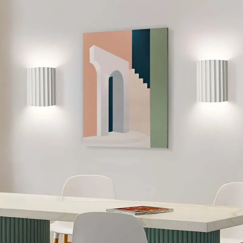 Kreative up und down wandleuchte skandinavische wandleuchte indirekte beleuchtung xlumina