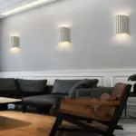 Kreative up und down wandleuchte skandinavische wandleuchte indirekte beleuchtung xlumina