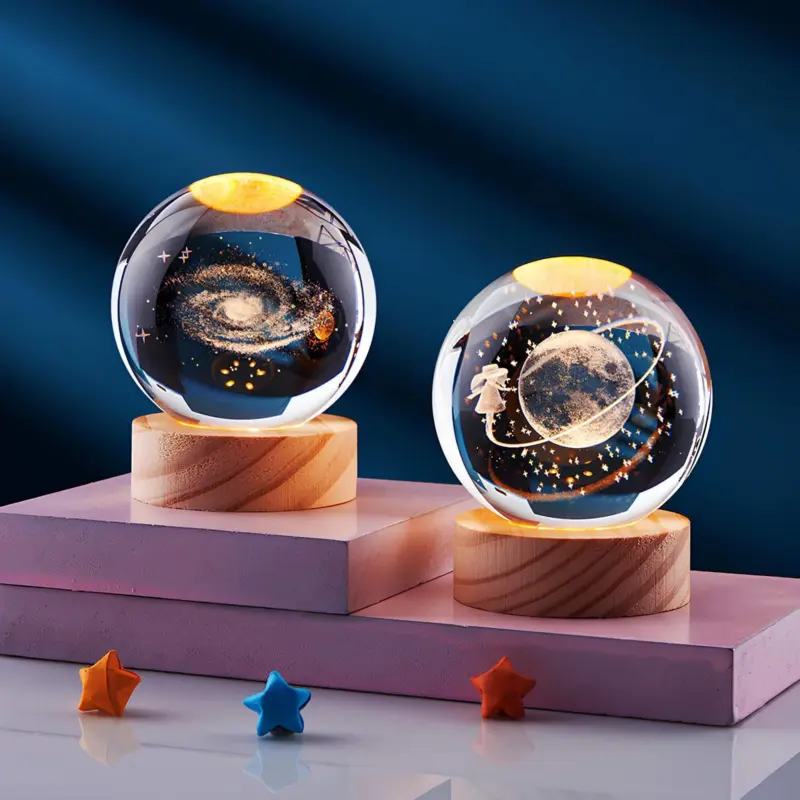 Kristall 3d nachtlicht led lampe dekorativ stimmungslampe wohnzimmer schlafzimmer xlumina14