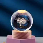 Kristall 3d nachtlicht led lampe dekorativ stimmungslampe wohnzimmer schlafzimmer xlumina6
