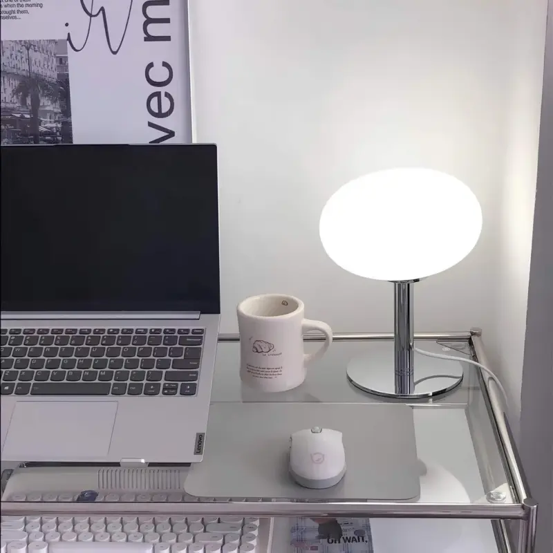 Kristall tischlampe stilvolle moderne beleuchtung transparent 45cm 55cm xlumina8