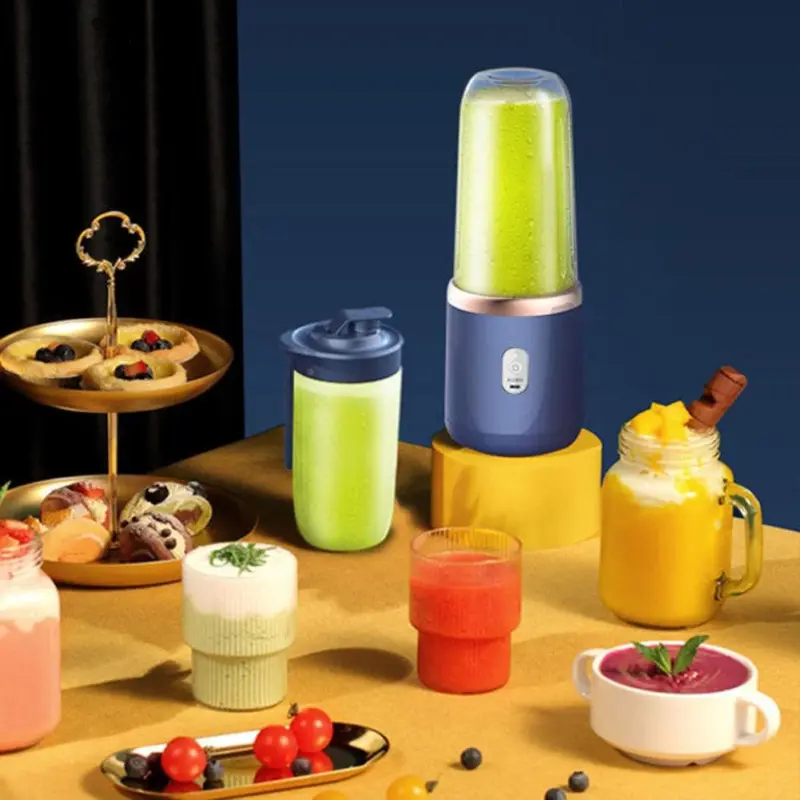 Ku2c300ml Portable Electric Juicer Mixer Squeezer Juice Milk Shake Smoothie Maker Machine Food Processor Outdoor Travel