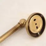 KynSHOT SELLING Bathroom towel holder solid brass Wall Mounted Round antique brass Towel Ring Towel Rack