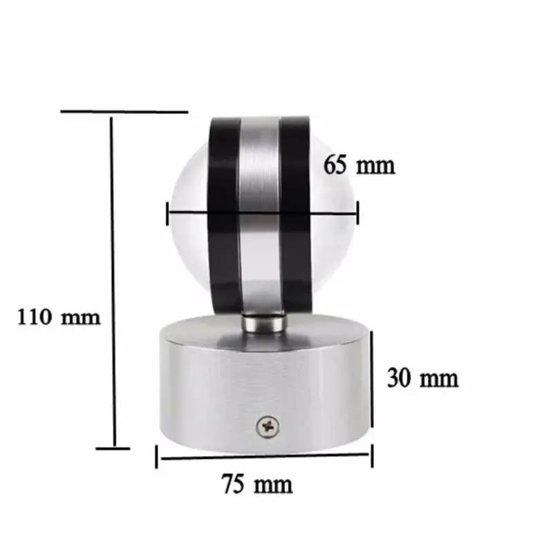 LPdSWall Lamp For Bedside Living Room Bedroom Aisle Wall Lamp 2W LED Wall Light UP and 057b2339 d6a6 47ef 81df 5ee12db191bd