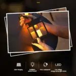 Lanternleaf led gartenAu enbeleuchtung schwarz 28cm xlumina2