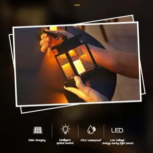 Homeko - Garden lantern table lamp