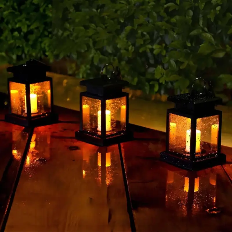 Lanternleaf led gartenAu enbeleuchtung schwarz 28cm xlumina4