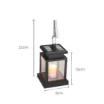 Lanternleaf led gartenAu enbeleuchtung schwarz 28cm xlumina6