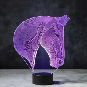 GlowHorse - 3D Horse Night Light