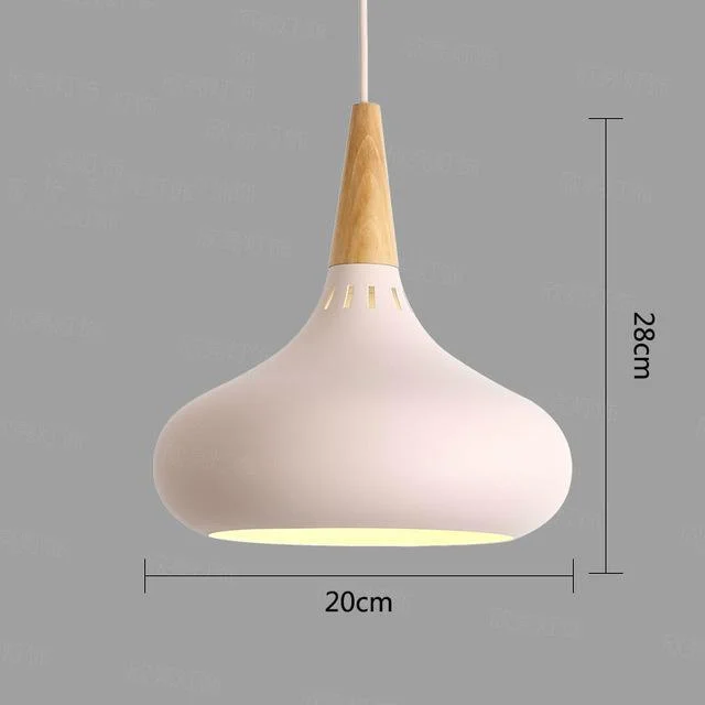 Led 11 Wide Aluminum Wood Pendant Lights 896646