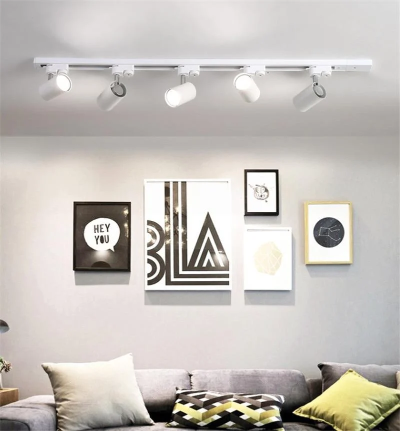 Led Aluminum Ceiling Track Lighting In Whiteblackbronze 215982