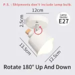 Led ceiling light iron wood nordic modern ceiling lamp for living room bedroom decoration fixture corridor kitchen