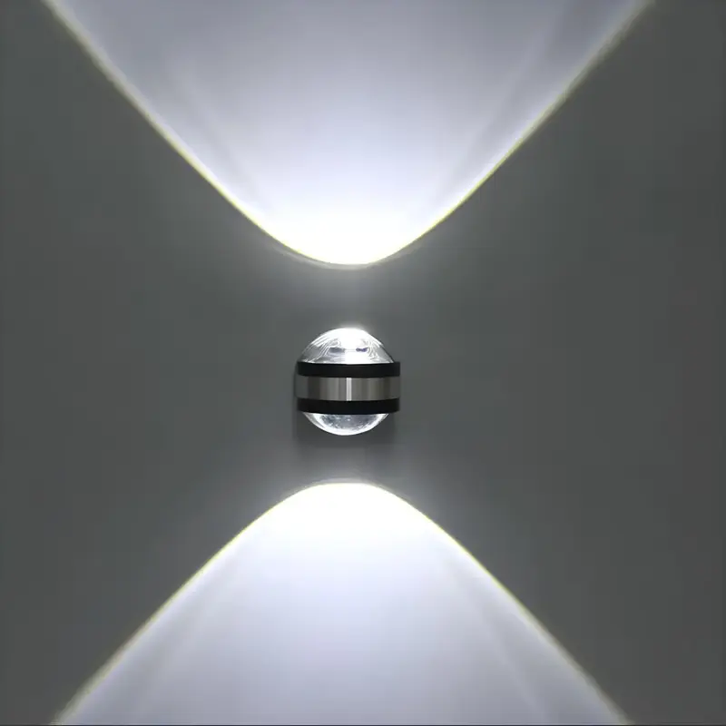 Led kristall wandlampe 10W warmweiss elegant design installation xLumina