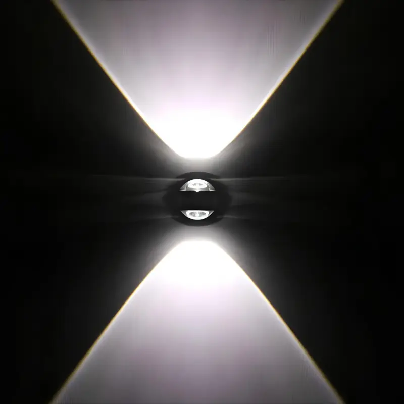 Led kristall wandlampe 10W warmweiss elegant design installation xLumina