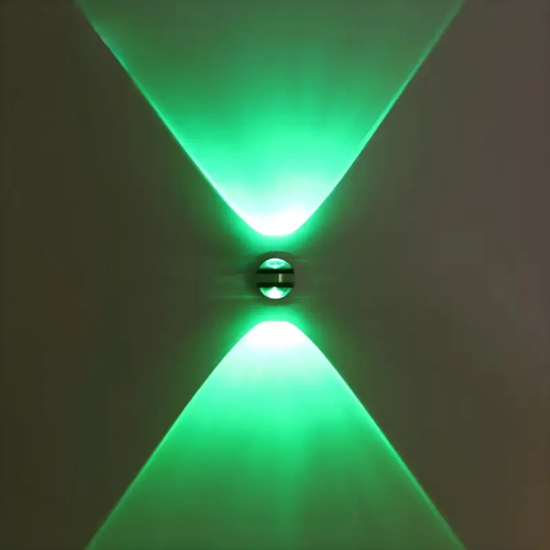 Led kristall wandlampe 10W warmweiss elegant design installation xLumina
