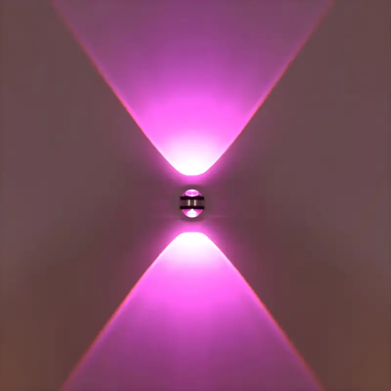Led kristall wandlampe 10W warmweiss elegant design installation xLumina
